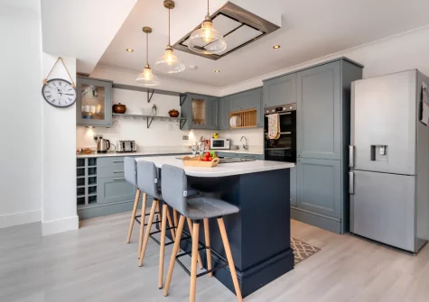 The kitchen at Stretton House, Tenby