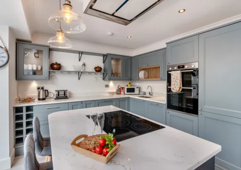 The kitchen at Stretton House, Tenby