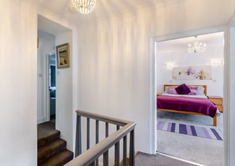 Bedroom #1 at Stretton House, Tenby