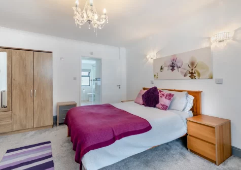 Bedroom #1 at Stretton House, Tenby