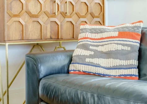 The living room at Sundown, Saundersfoot