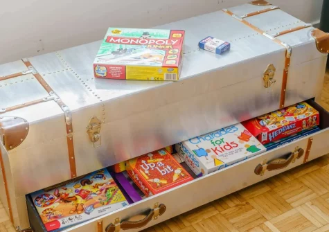 The living room at Sundown, Saundersfoot