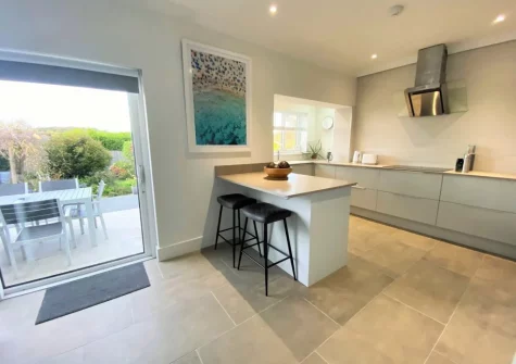 The kitchen at Sundown, Saundersfoot