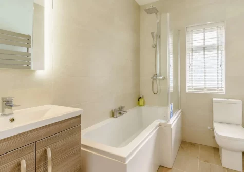 The bathroom at Sundown, Saundersfoot