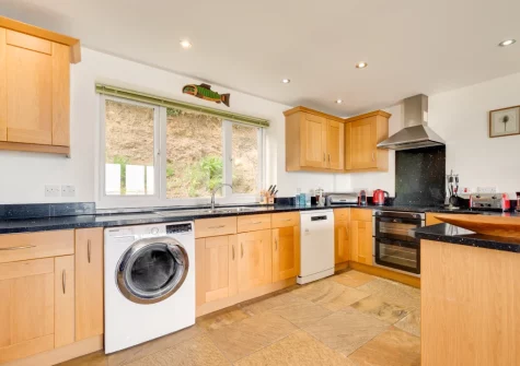 The kitchen at Sunridge, Wisemans Bridge