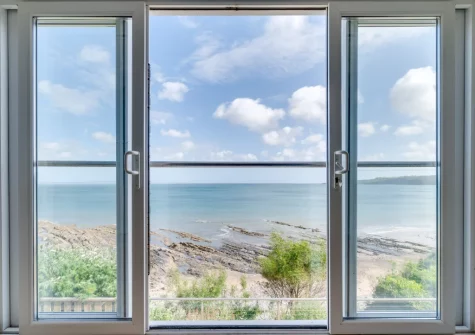 The view from bedroom #1 at Sunridge, Wisemans Bridge