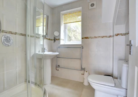 Bedroom #1 en-suite shower room at Sunridge, Wisemans Bridge