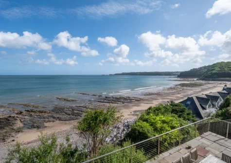 Sunridge is an elevated property boasting magnificent views across Carmarthen Bay