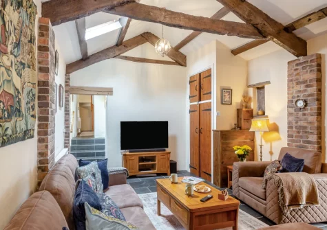 The living room at Tal-Y-Waun, Capel Curig