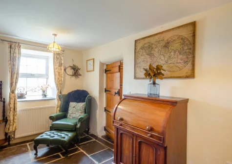 The cosy snug at Tal-Y-Waun, Capel Curig
