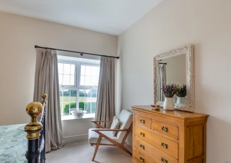 Bedroom #1 at Talafon, Pencaenewydd