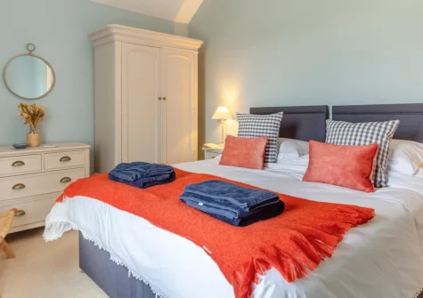 Bedroom #2 at Talafon, Pencaenewydd
