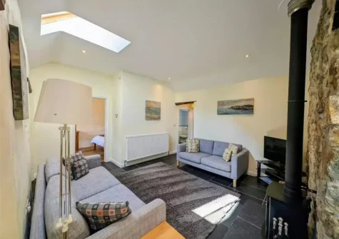 The living room at Tan Y Bryn Y Beudy, Cwm-Yr-Eglwys