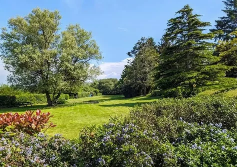 Large shared gardens around Tan Y Bryn allow you to enjoy the pond, picnicking under trees or playing games