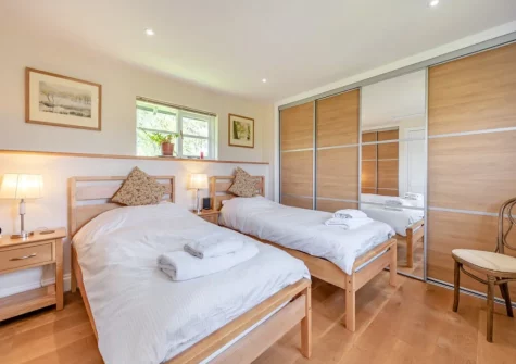 Bedroom #2 at Tan y Castell Cottage, Llan-mill