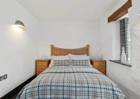 Bedroom #1 at Temple Barn, Square and Compass