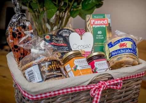 A welcome pack of tasty Welsh treats