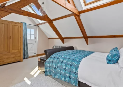 Bedroom #2 at Temple House, Square and Compass