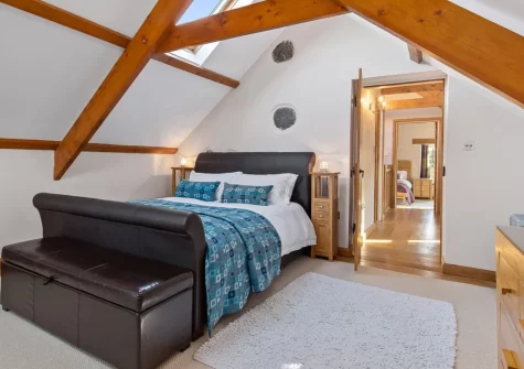 Bedroom #2 at Temple House, Square and Compass