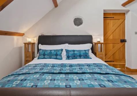 Bedroom #2 at Temple House, Square and Compass