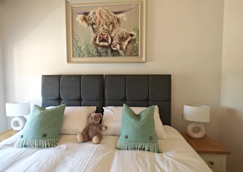 Bedroom #3 at The Barn at Arnold's Hill Farm, Slebech