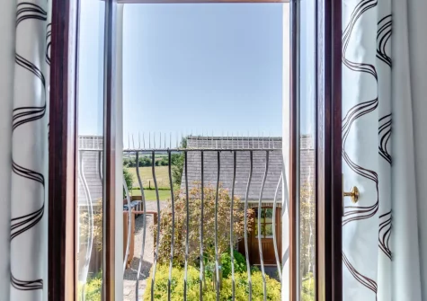 The living room at The Barn, Haverfordwest