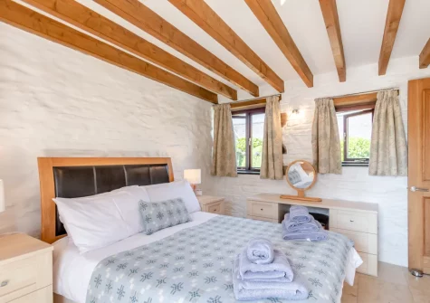 Bedroom #1 at The Barn, Haverfordwest