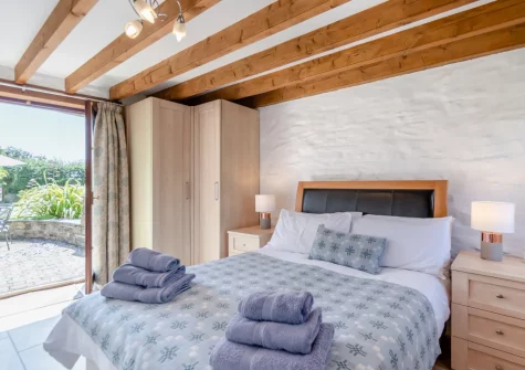 Bedroom #1 at The Barn, Haverfordwest