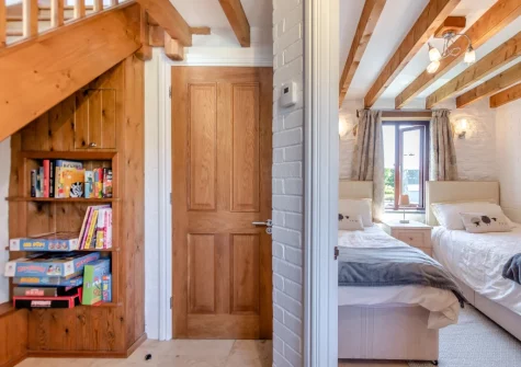 Bedroom #2 at The Barn, Haverfordwest