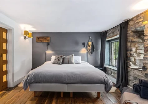 Bedroom #1 at The Barn, Llanddewi Velfrey