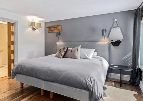 Bedroom #1 at The Barn, Llanddewi Velfrey