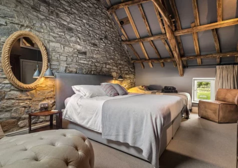 Bedroom #2 at The Barn, Llanddewi Velfrey