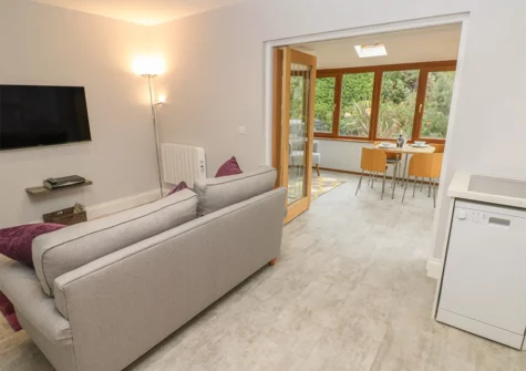 The living area at The Briars, Wisemans Bridge
