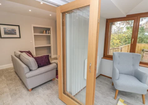 The living area at The Briars, Wisemans Bridge