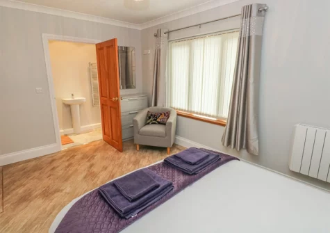 The bedroom at The Briars, Wisemans Bridge