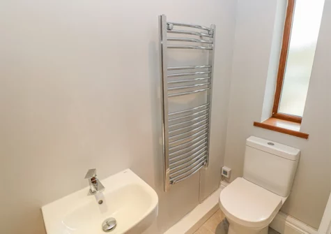 The en-suite shower room at The Briars, Wisemans Bridge
