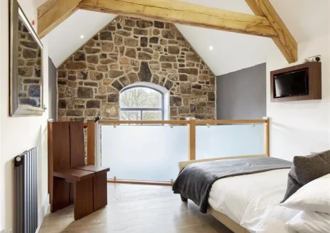 Bedroom #1 at The Coach House, Tenby