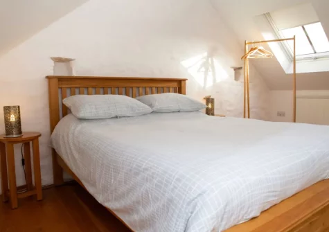 Bedroom #1 at The Croft, LLanrhian