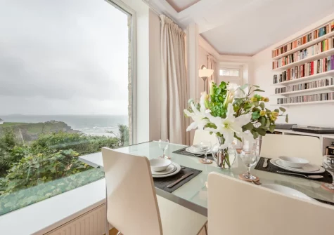 The dining area at The Gazebo, Little Haven