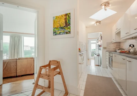 The kitchen at The Gazebo, Little Haven