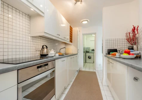 The kitchen at The Gazebo, Little Haven