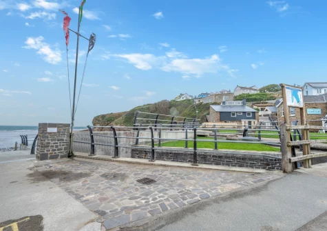 Little Haven boasts a shingle-backed sandy beach and a handful of waterfront pubs & cafes - perfect for dining out on a warm day