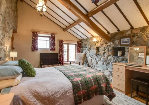 Bedroom #1 at The Granary, Llanfaglan