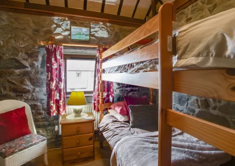 Bedroom #2 at The Granary, Llanfaglan
