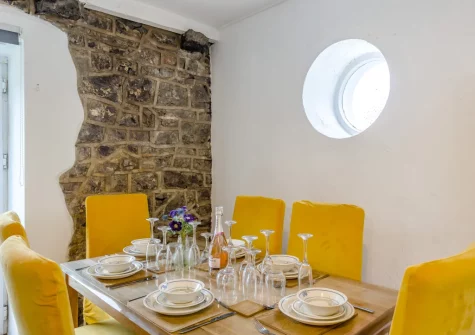 The dining area at The Granary, St Florence