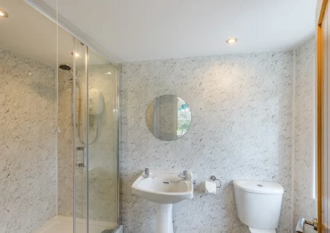 Bedroom #1 en-suite shower room at The Granary, St Florence