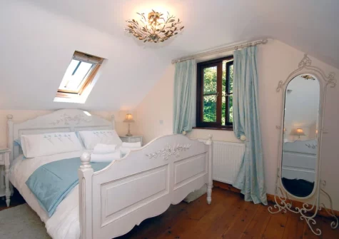 Bedroom #1 at The Hayloft, Broad Haven