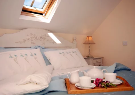 Bedroom #1 at The Hayloft, Broad Haven