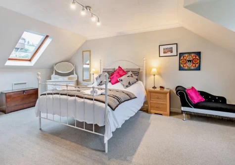 Bedroom #1 at The Lavenders, Penally