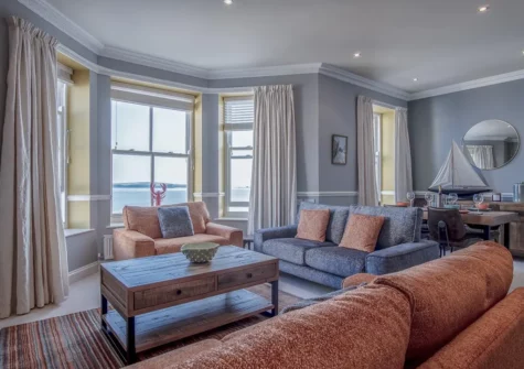 The living area at The Light On The Water